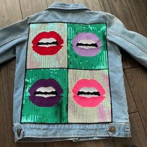 Jean jacket new size 6